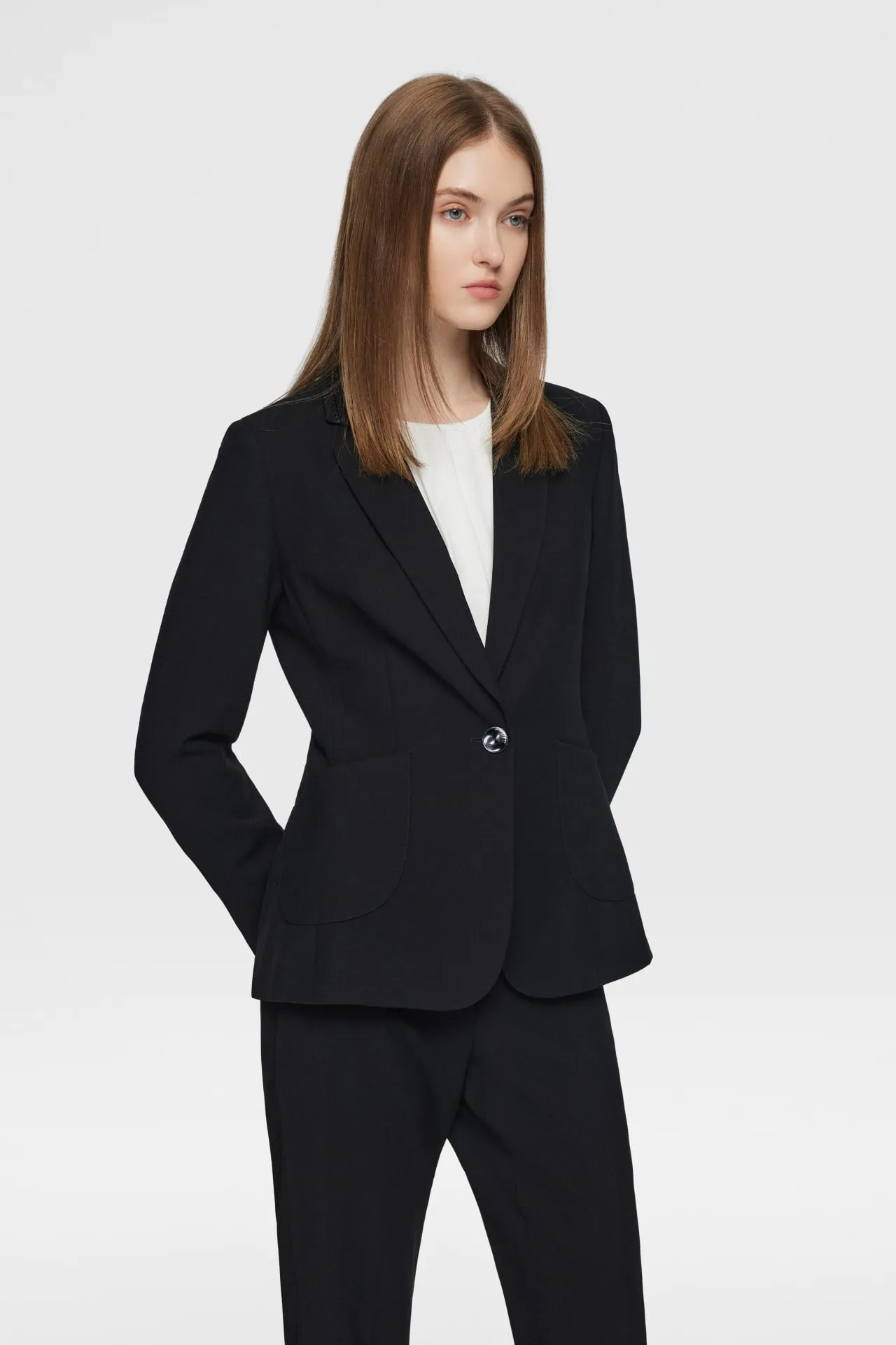 Sienna Cavalry Twill Suit Blazer