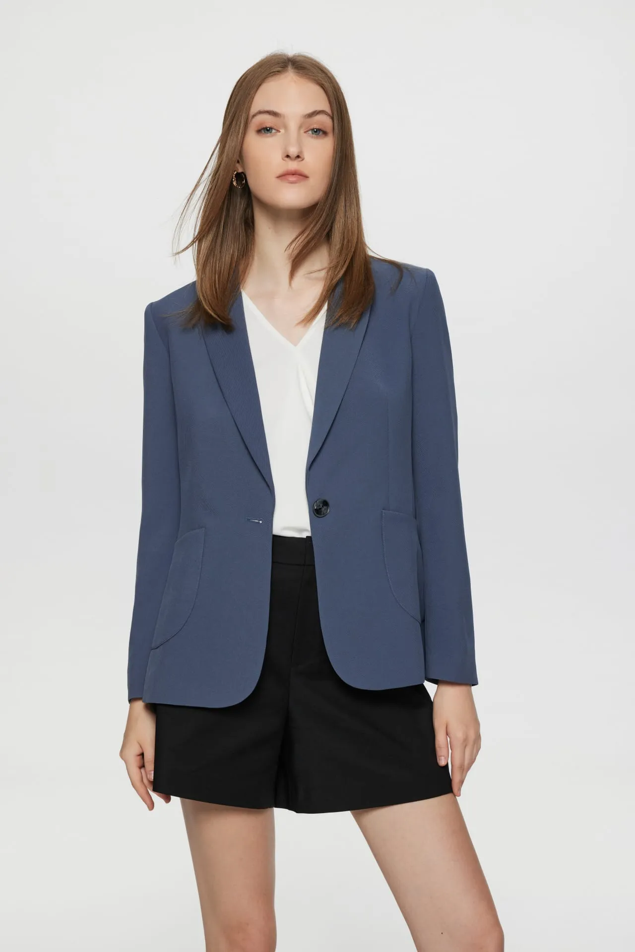 Sienna Cavalry Twill Suit Blazer