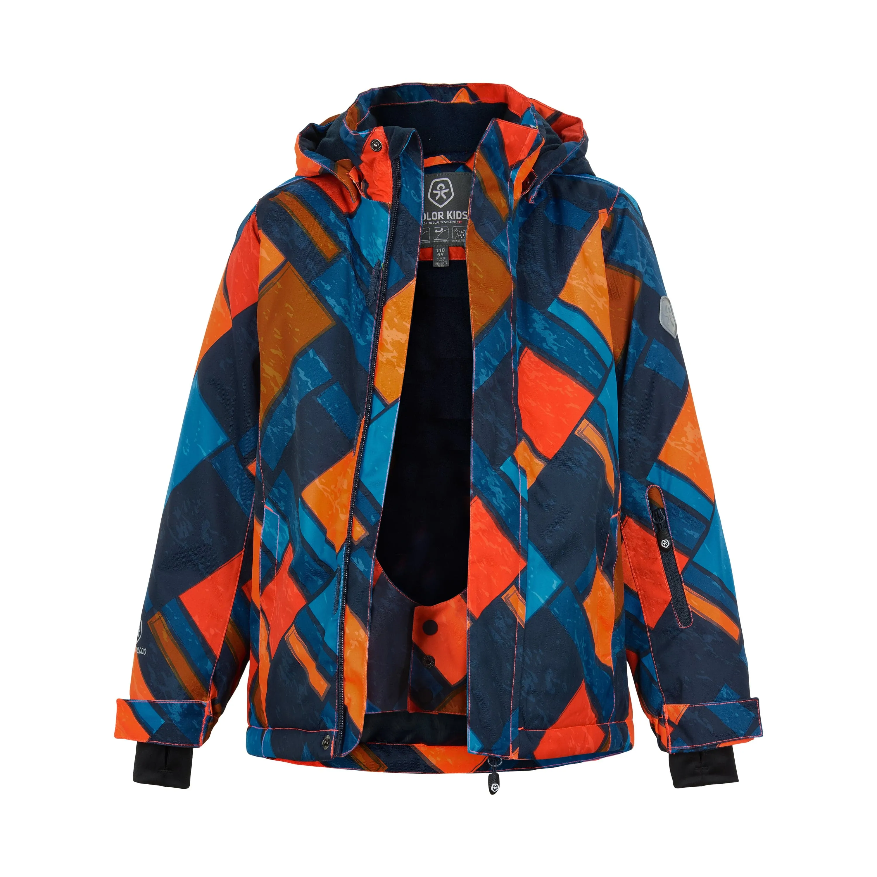 Ski jacket Airflow 10K in Orange Clown Fish