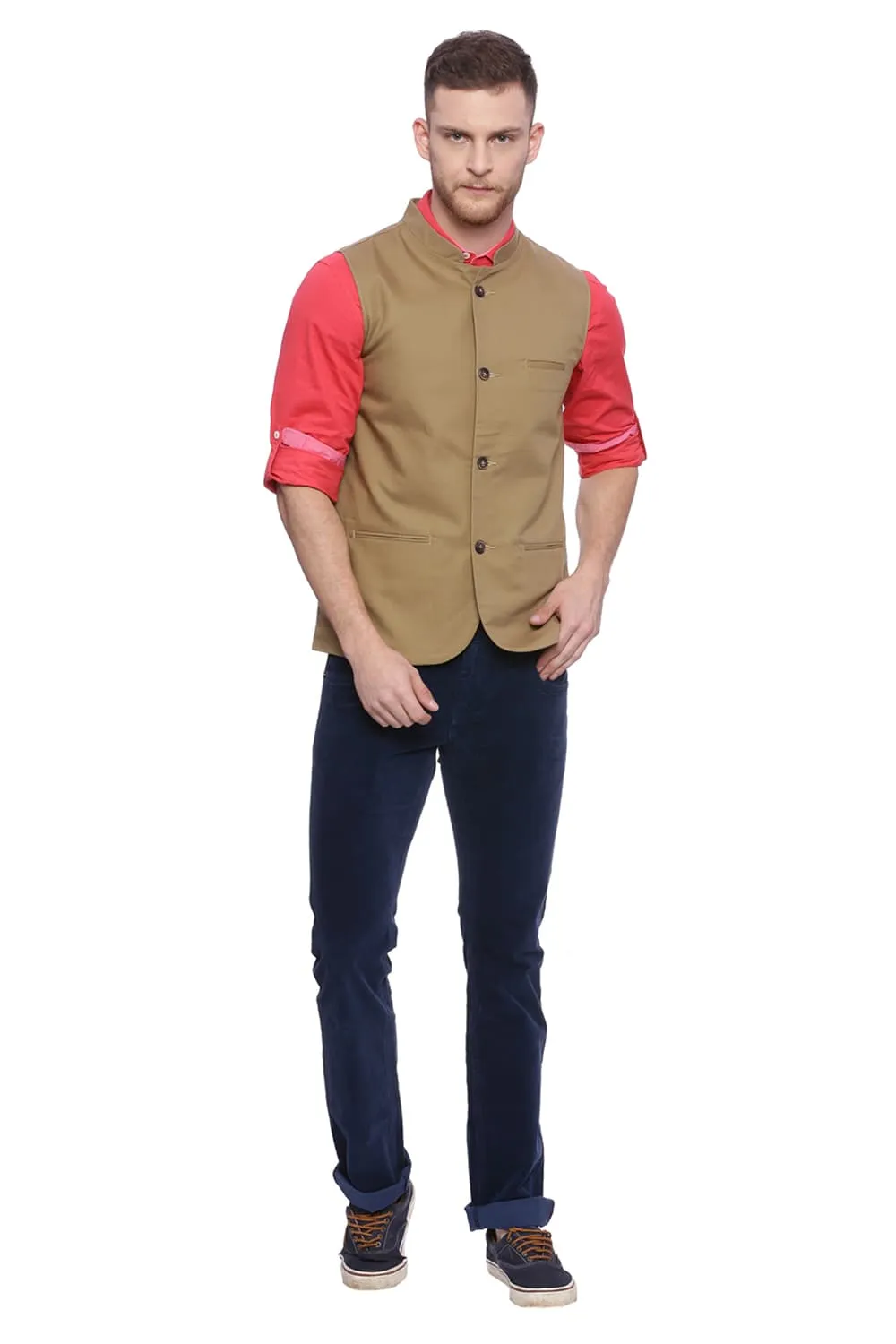 Slim Fit Bandhgala Jacket