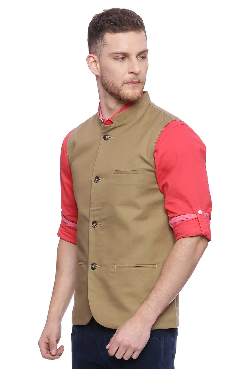 Slim Fit Bandhgala Jacket