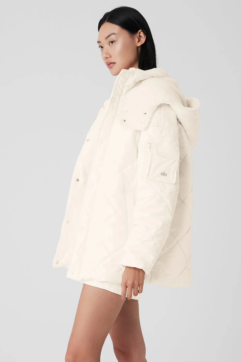 Snomoto Puffer Jacket - Ivory