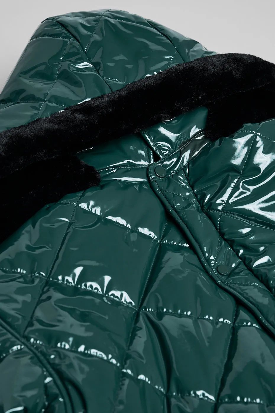 Snomoto Puffer Jacket - Midnight Green