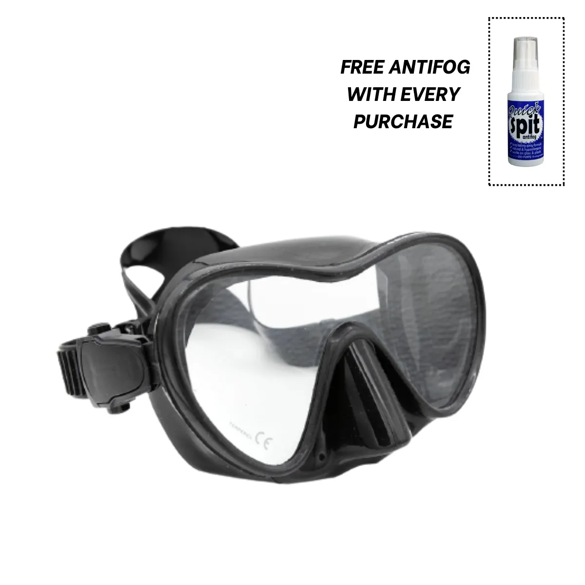 Softseal Mono Lens Mask Adult   Free Antifog