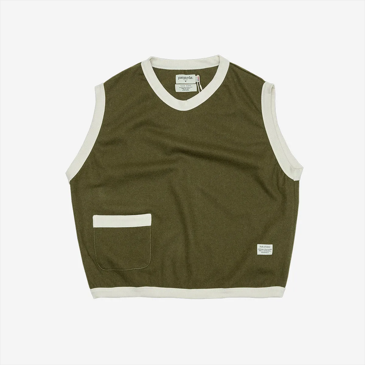 Softwear Tank Knit Vest 2.0 - Moss Green