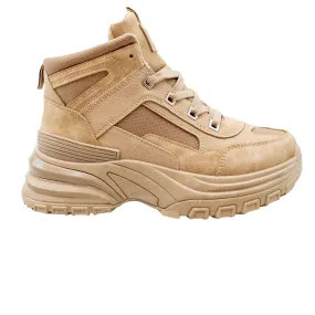 Soviet Mono HI Top  Khaki Boot