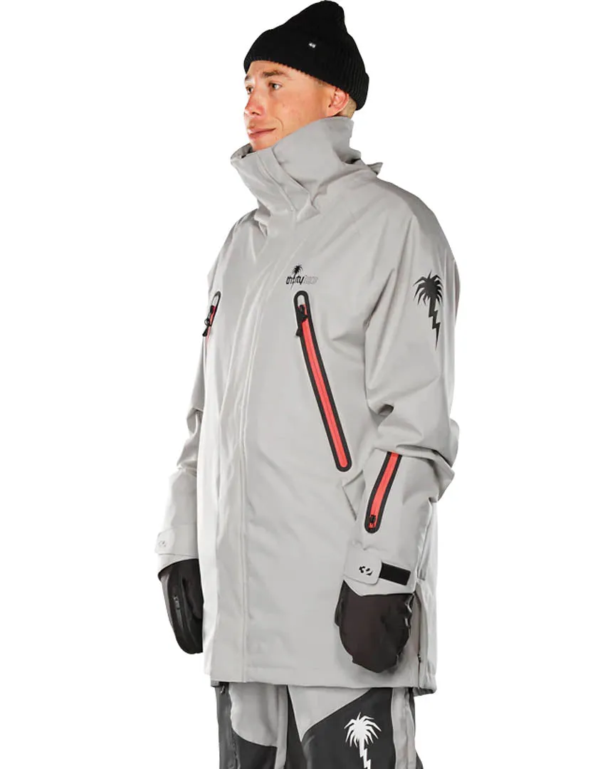 Spring Break Pintail Powder Parka Winter Jacket - Gravel