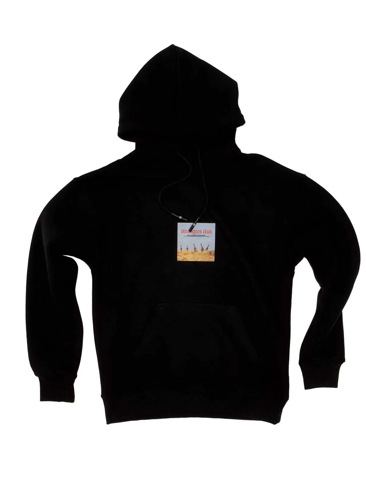 Strangers Club v2.003 / Oversized Pullover Hoodie