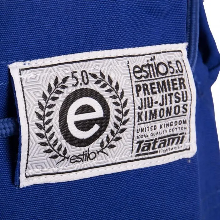 Tatami Estilo 5.0 Blue Graphite BJJ Gi