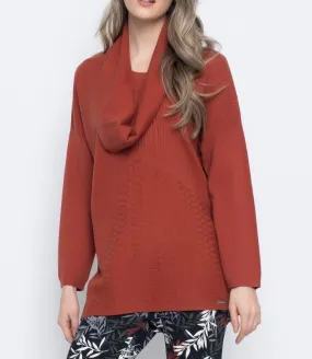 Textured Drop Shoulder Sweater