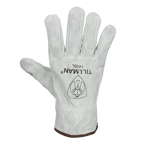 Tillman 1400 Pearl Split Cowhide Drivers Gloves (1 Pair)