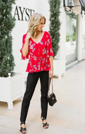 Tipton Wrap Blouse FINAL SALE