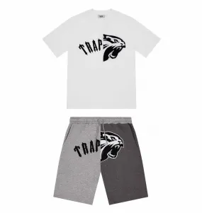 Trapstar London Arch Shooters Shorts Set – White