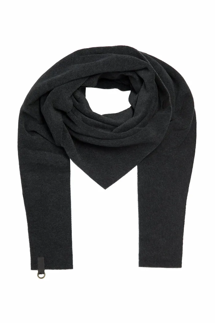 TRIANGLE SCARF - 4051 - SOFT BLACK