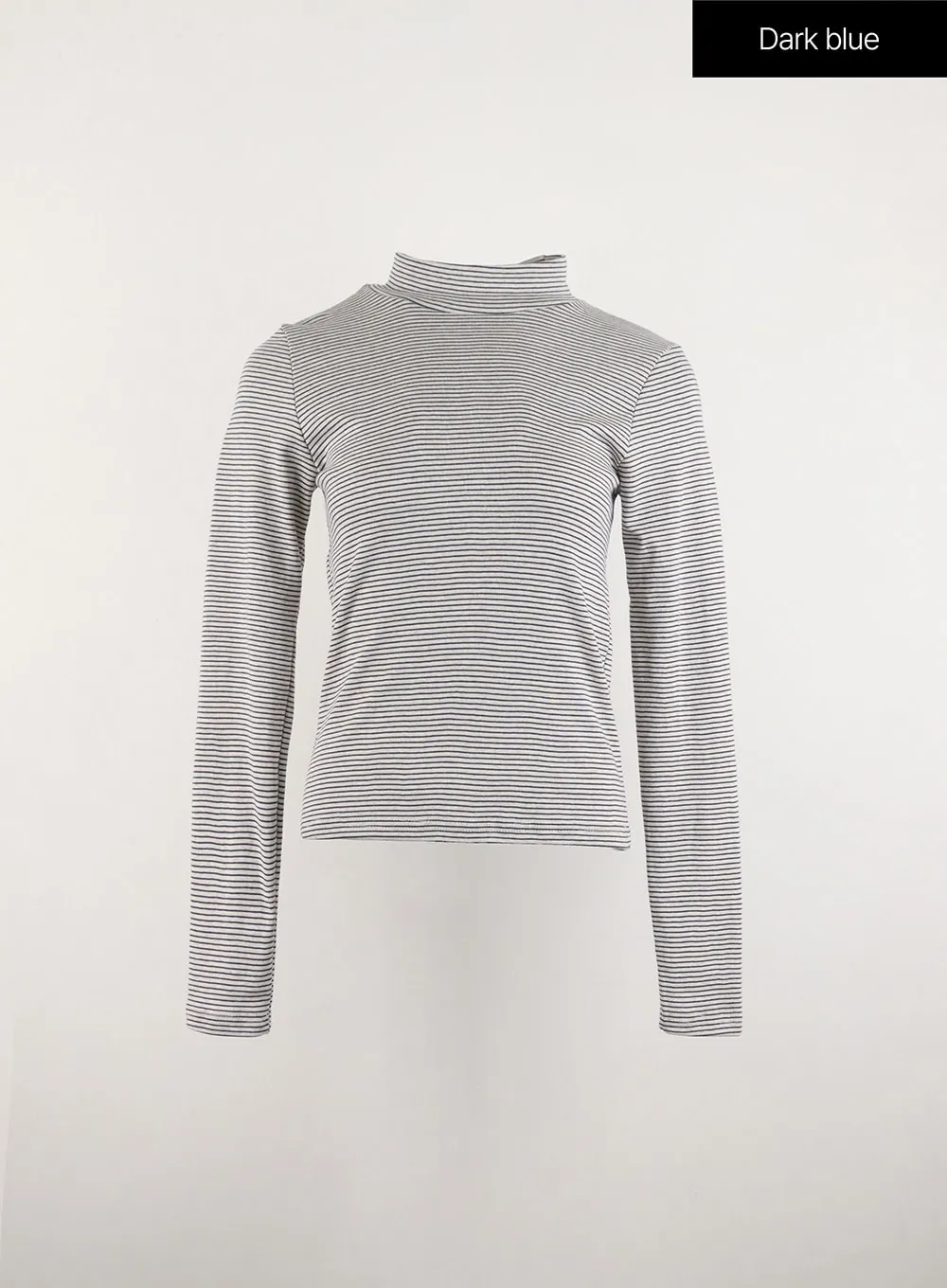 Turtleneck Thin Striped Long Sleeve OD308