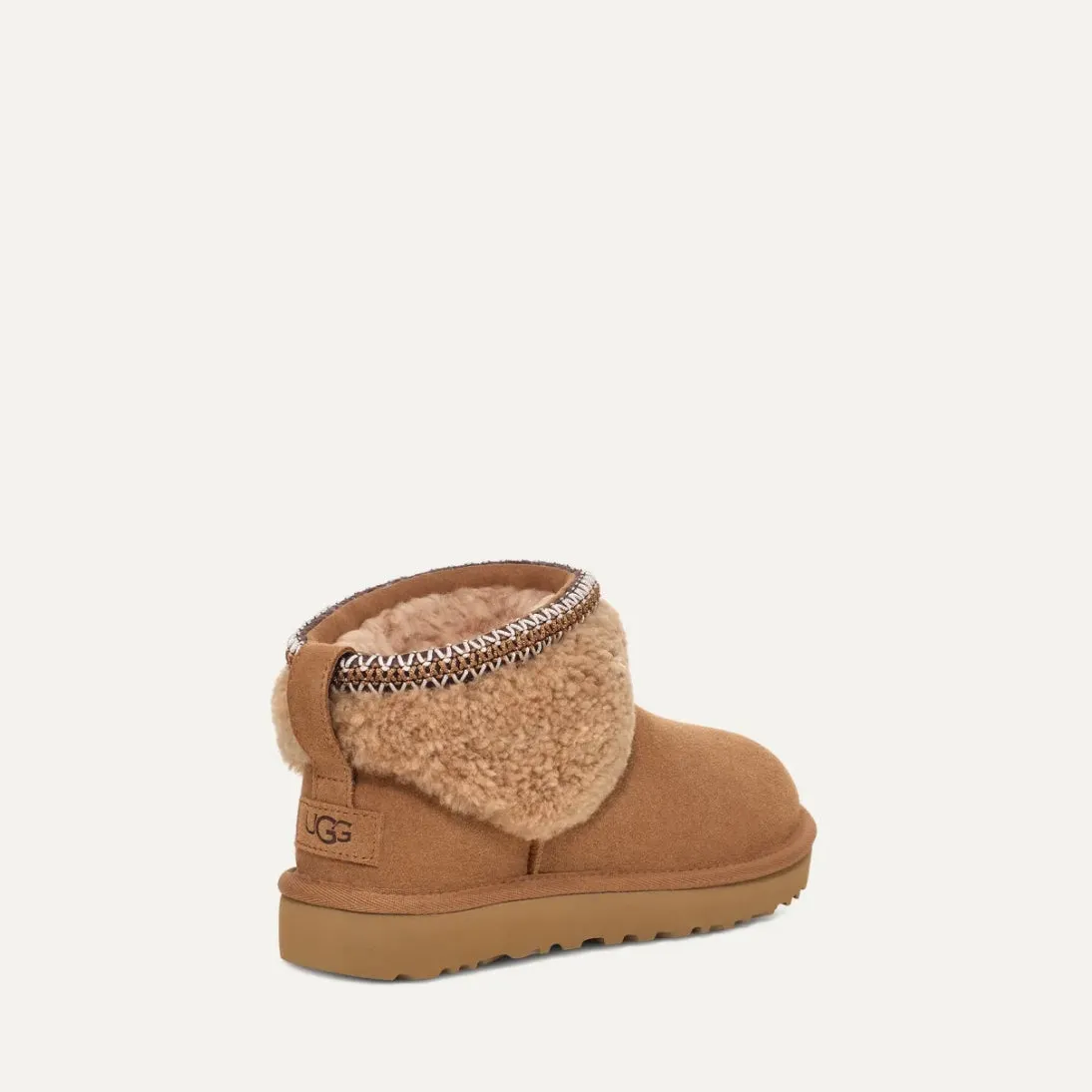 UGG Classic Ultra Mini Maxi Curly Chestnut 1158263