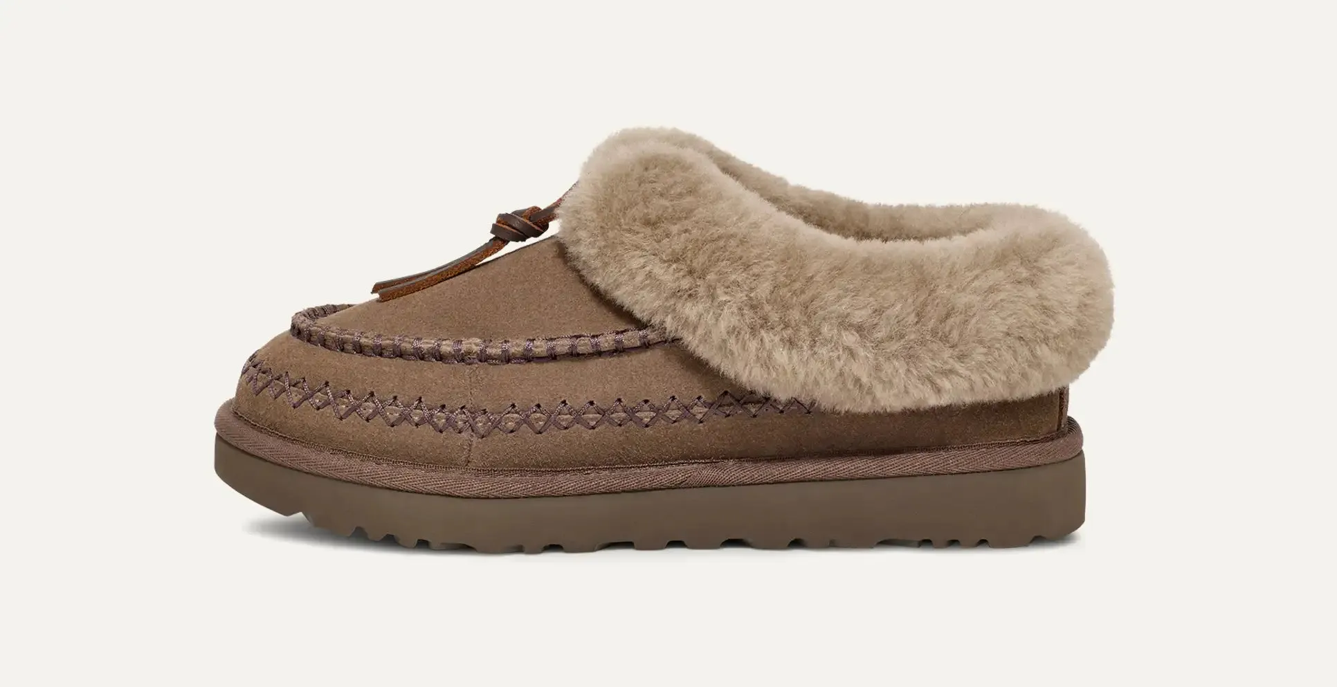 UGG WOMENS TASMAN ALPINE - HICKORY