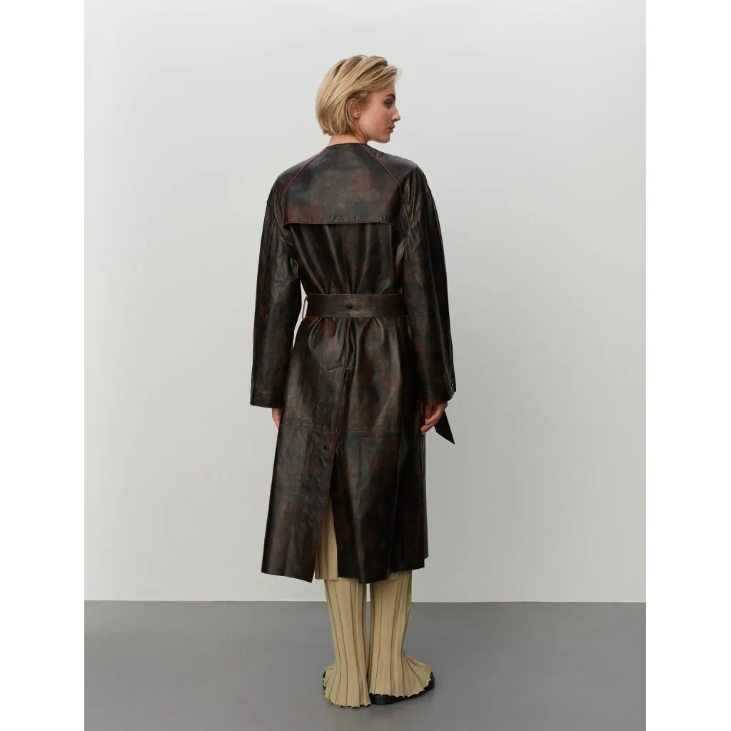 Vince Leather Coat