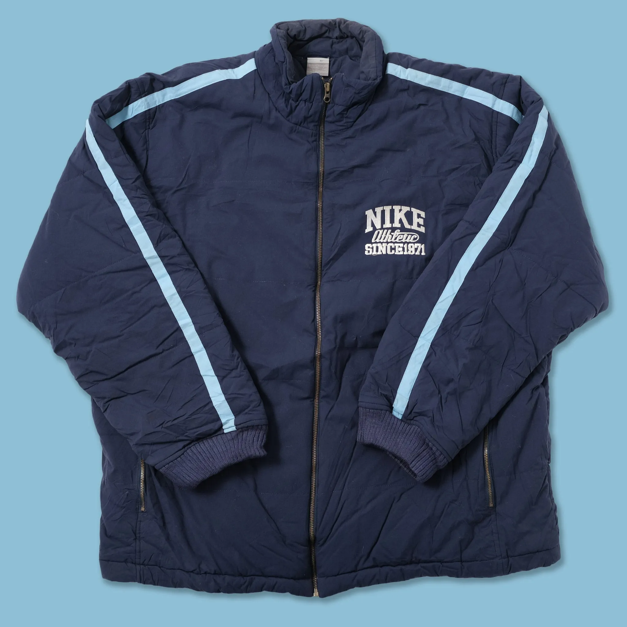 Vintage Nike Athletic Puffer Jacket XLarge