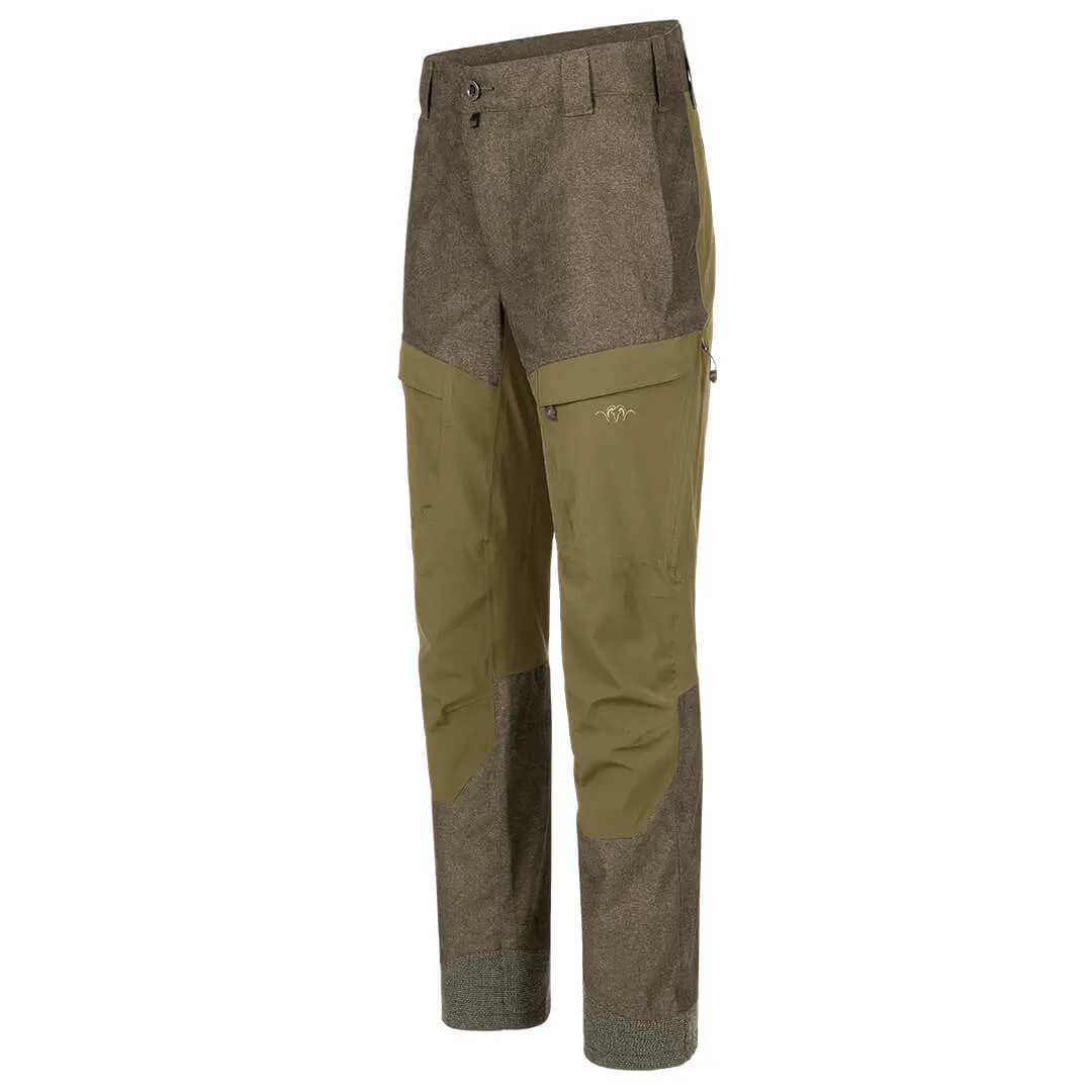 Vintage Trousers Ake 22 - Olive Melange/Black by Blaser