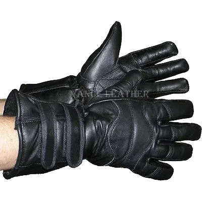 VL404 Vance Leather Two-Strap Lambskin Insulated Gauntlet Glove