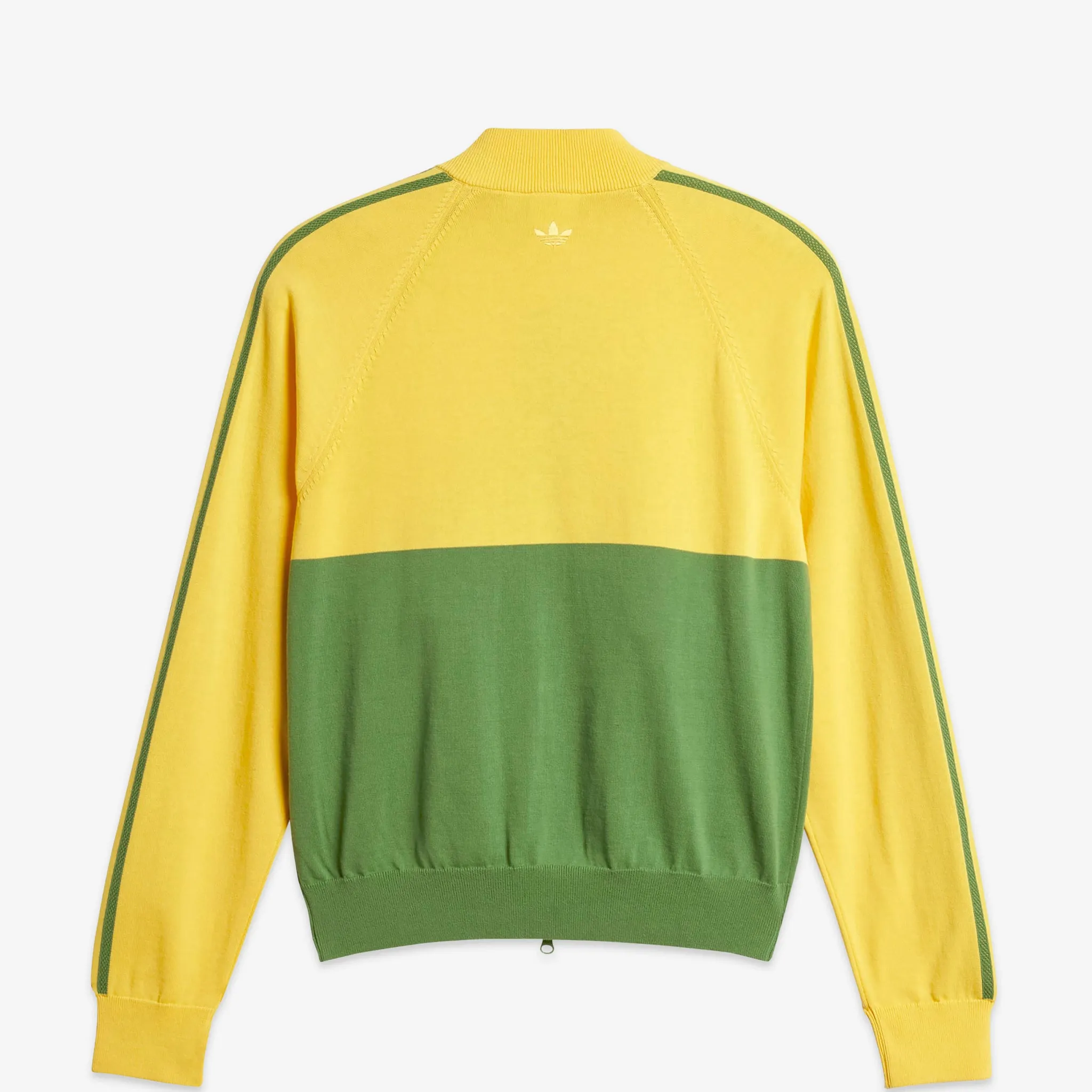 Wales Bonner x Knit Track Top Bold Gold | Crew Green