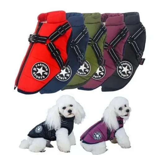 Waterproof Dog Harness Jacket