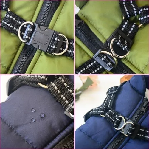 Waterproof Dog Harness Jacket