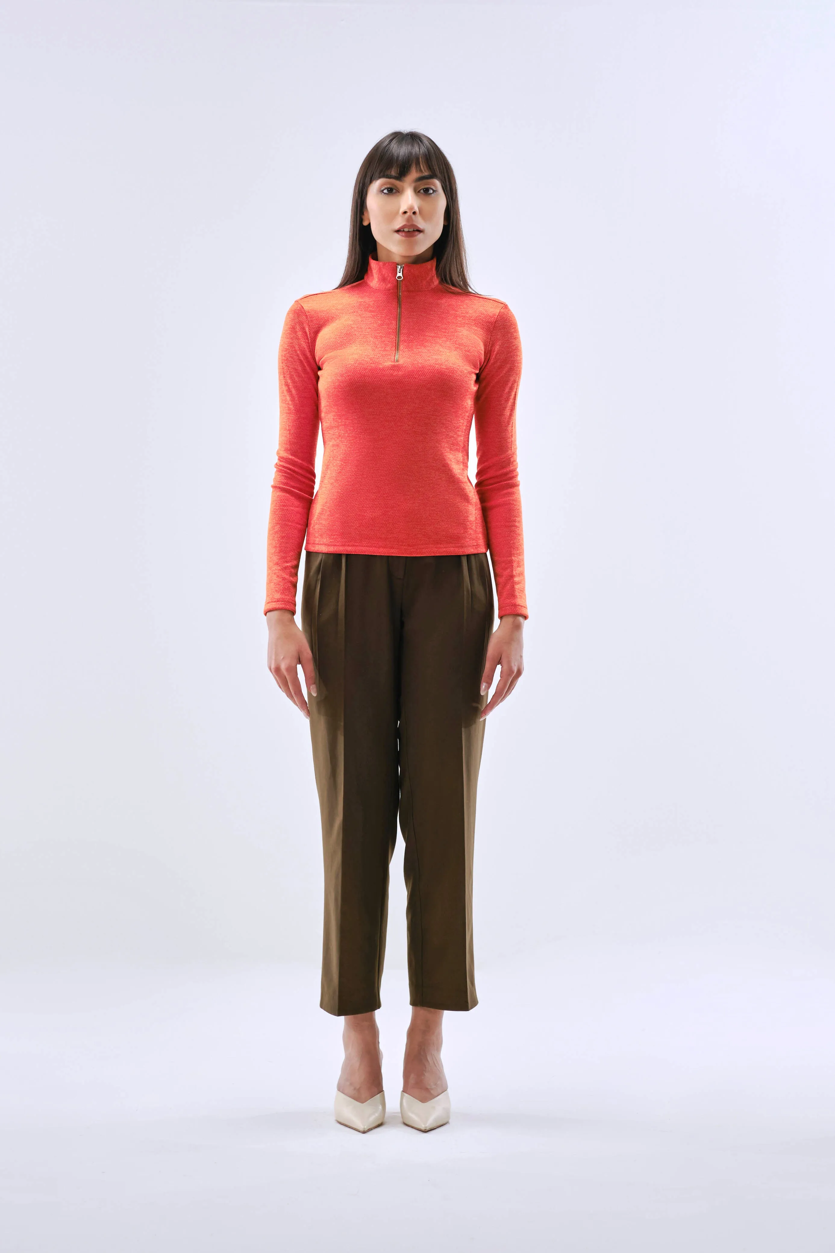 Women's formal Elasticated Pleated Trousers