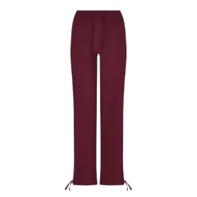 Women’s Mesh Irongate Arch Joggers – Burgundy