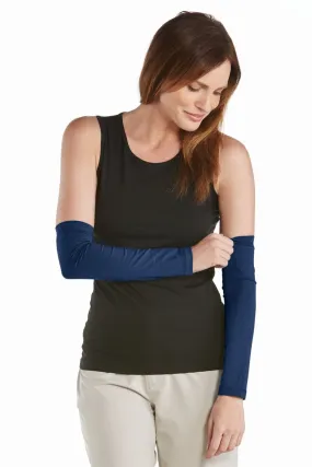 Women's Navagio Sun Sleeves  |  Navy