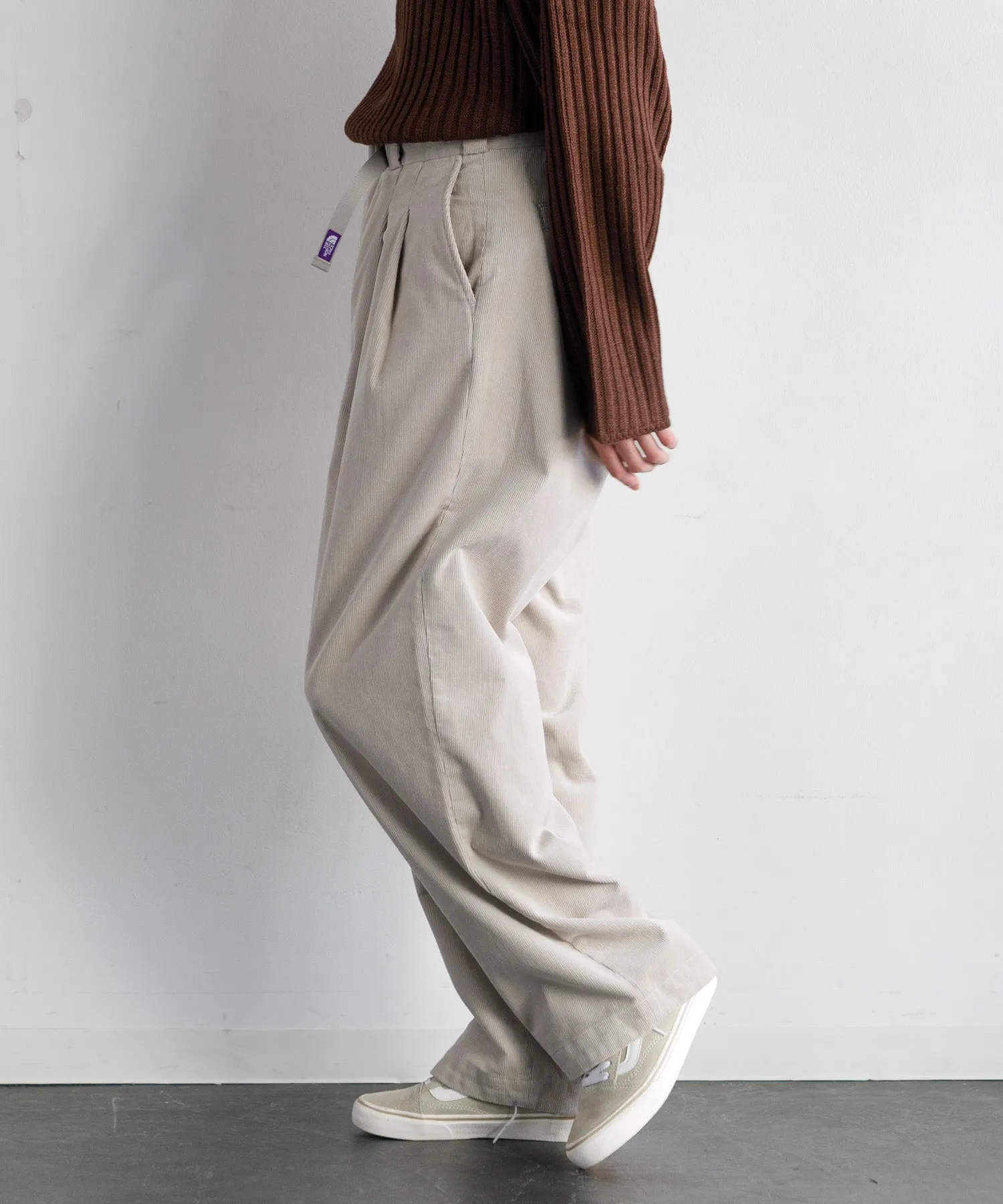 【WOMEN】THE NORTH FACE PURPLE LABEL Corduroy Field Tuck Pants