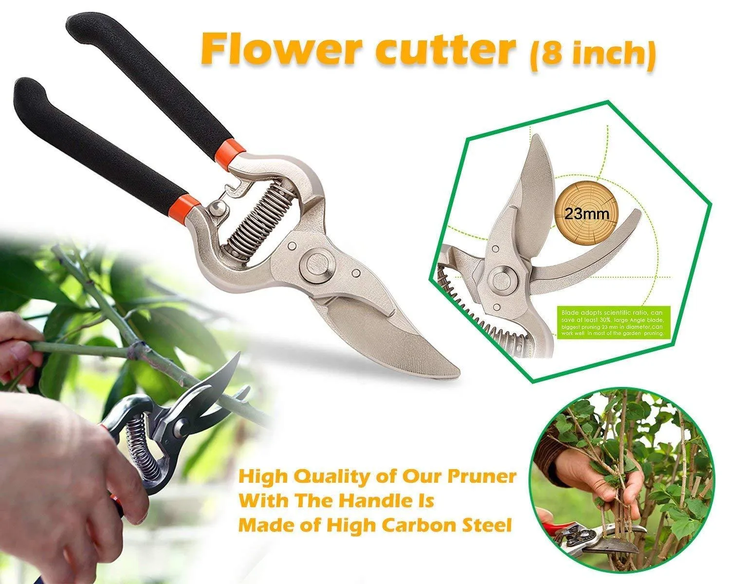 Your Brand Gardening Tools - Gardening Gloves and Flower Cutter/Scissor/Pruners