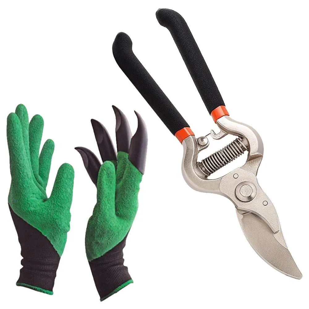 Your Brand Gardening Tools - Gardening Gloves and Flower Cutter/Scissor/Pruners